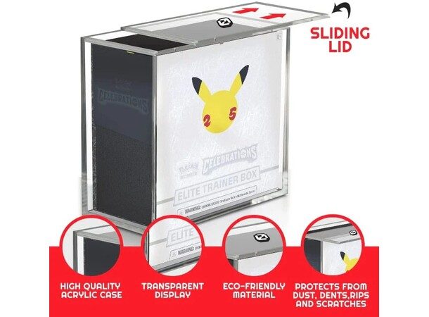 Evoretro - Acrylic Display Case for Elite Trainer Box - Bild 3