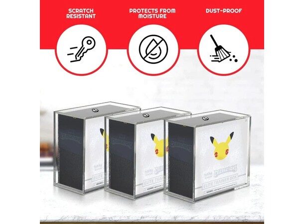 Evoretro - Acrylic Display Case for Elite Trainer Box - Bild 2