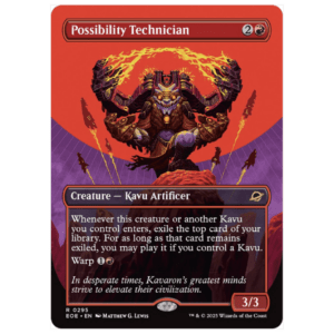 Magic the Gathering - Possibility Technician 295 - Showcase