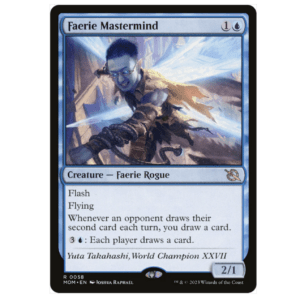 Magic the Gathering - Faerie Mastermind 58