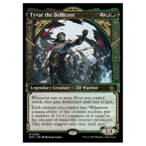 Magic the Gathering - Tyvar the Bellicose 98 - Showcase